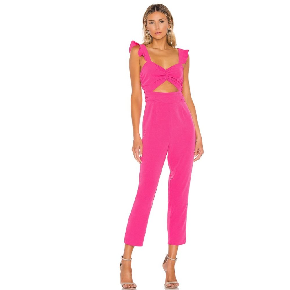 Lovers + Friends Pink Jumpsuit